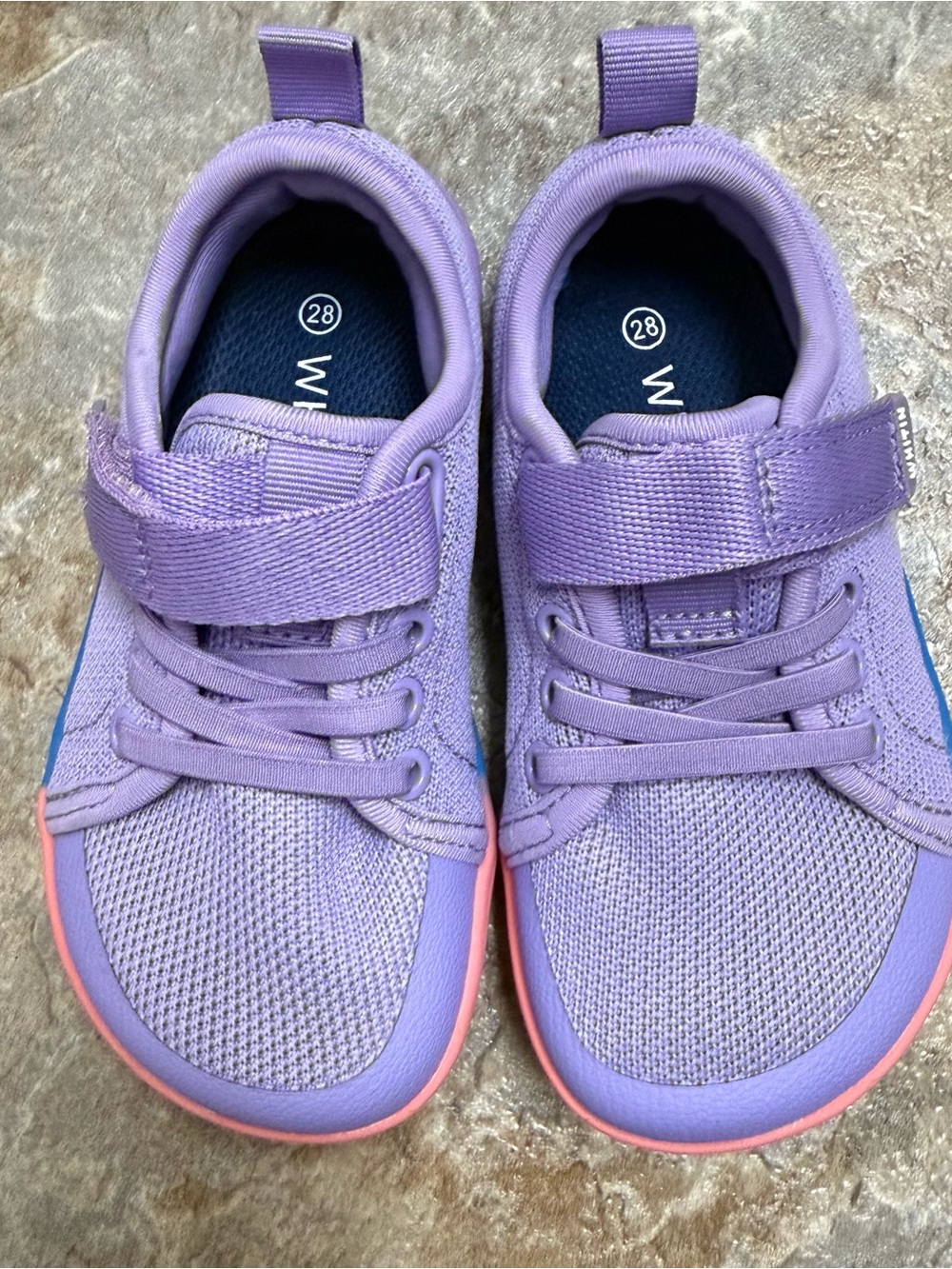 WHITIN Barefoot Girls Shoes Kids Zero Drop Minimalist Sneakers Toddler 10 Wide - Picture 2 of 5